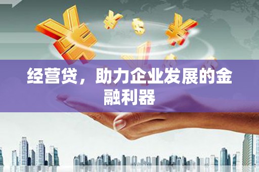 富川经营贷，助力企业发展的金融利器