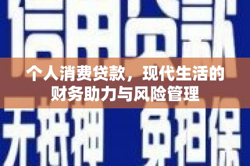 富川个人消费贷款，现代生活的财务助力与风险管理