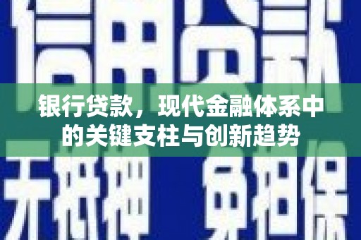 富川银行贷款，现代金融体系中的关键支柱与创新趋势