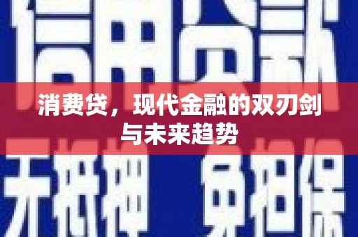富川消费贷，现代金融的双刃剑与未来趋势