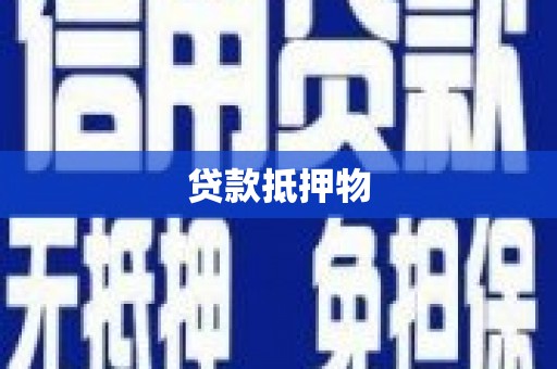 富川贷款抵押物