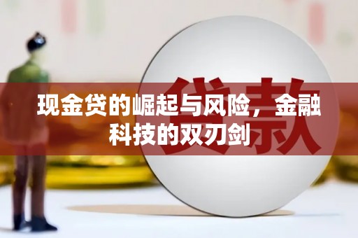 富川现金贷的崛起与风险，金融科技的双刃剑