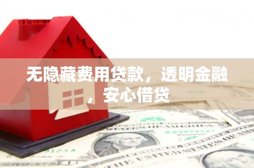富川无隐藏费用贷款，透明金融，安心借贷