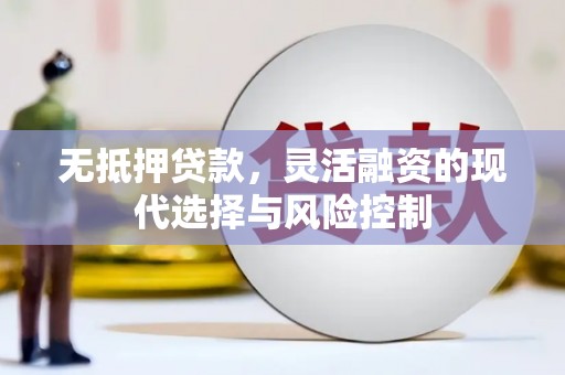 富川无抵押贷款，灵活融资的现代选择与风险控制