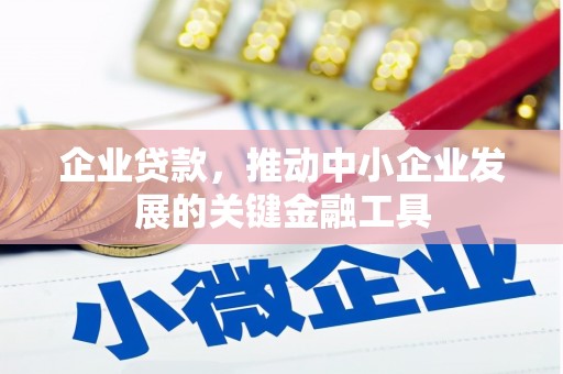 富川企业贷款，推动中小企业发展的关键金融工具