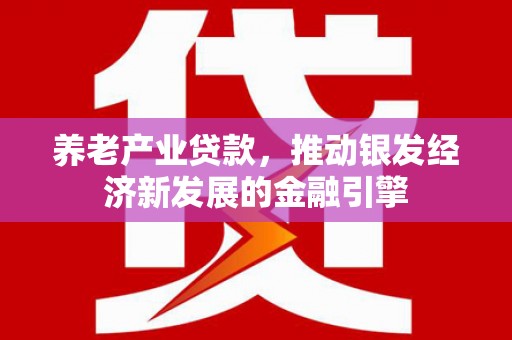 富川养老产业贷款，推动银发经济新发展的金融引擎