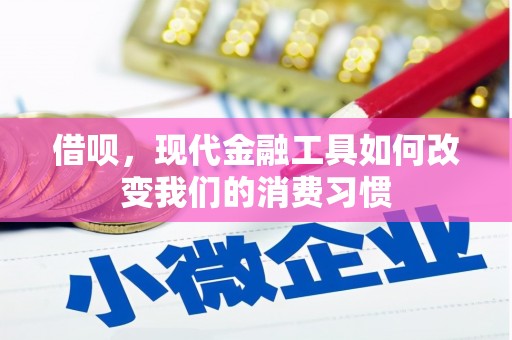 富川借呗，现代金融工具如何改变我们的消费习惯