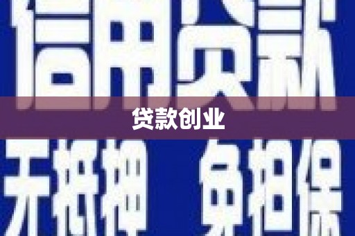 富川贷款创业
