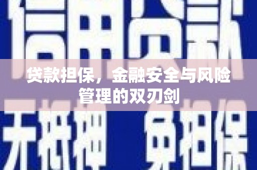 富川贷款担保，金融安全与风险管理的双刃剑