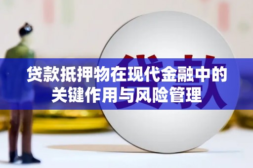 富川贷款抵押物在现代金融中的关键作用与风险管理