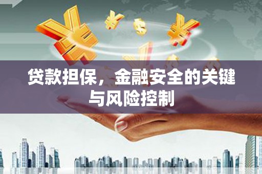 富川贷款担保，金融安全的关键与风险控制